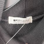 LA Made  Black One Shoulder Essex Sweatshirt New Small Photo 5