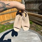 DONALD PLINER Penny Open Toe Slingback Mule In Putty size 5.5 Tan Photo 6