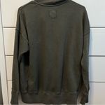 Aerie  Green Pullover Crewneck Sweatshirt Photo 2
