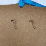 SHIRALEAH CHICAGO Chantae Pink Feather Earrings Boho Dangle Hoops NWT Photo 6