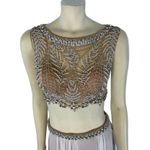 Terani Couture PROM 1611P1018 White & Nude size 6 Photo 15