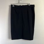 New York And Company EUC  Black Pencil Skirt Gold Embellishments sz 2 Photo 1