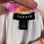Torrid Pink&Orange Watercolor Tie Dye Skirt&Crop Set Sz.1 NWT Photo 7