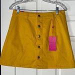 Celebrity Pink Cute Spring button up mini skirt Photo 0