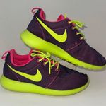 Nike Pre-Owned Roshe Run Neon Shoes Running Casual Bright Size 8 511882-678 Photo 4