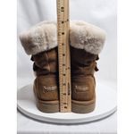Koolaburra by Ugg  Sulana Short Shearling Chestnut Boots Buckles Women’s Size 9 Photo 4
