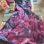 Neiman Marcus Lela Rose X Target Collection Silk Blend Purple Watercolor Dress Size 12 Photo 3