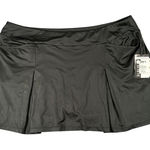 Tail White Label Womens‎ XXL Black Pull On Skort Skirt Shorts Pleats Pockets NWT Photo 0