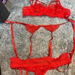 3 piece small outfit set Red Photo 0
