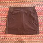 Athleta  CHOCOLATE BROWN MINI SKIRT SKORT GOLF TENNIS PICKLEBALL Photo 0