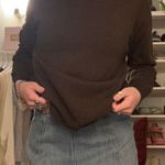 Passports soft brown turtleneck sweater Photo 3