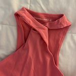 Abercrombie & Fitch twist high neck cotton tank Photo 3