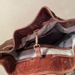 Halston Heritage Halston Suede Drawstring Backpack, Brown, Modern Retro‎ Photo 5