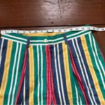 British Khaki  Multicolor Striped Shorts Photo 3