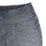 Lululemon | Size 6 | Charcoal Straight Leg Reverse Inseam Mid-Rise Yoga Pants Photo 3
