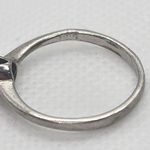 Sterling Silver & Garnet Ring (5.75) Red Photo 5