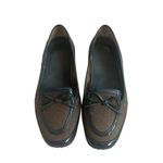Etienne Aigner Aleah Brown Loafers Flats Shoes Patent Leather Size 6 Women's Photo 4
