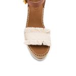 See By Chloe ' Glyn Wedge Platform Sandals Fringed Size 9 Photo 3