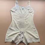 Women's Cream Shapewear‎ Bodysuit Size XL Photo 3