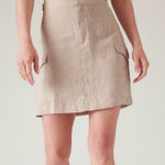 Athleta Linen Voyager Skirt, 4 Photo 0