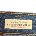Levi's 501 Crop in Market Grammar Distressed Straight Leg Women’s Size W30 L26 Photo 8