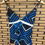 Nike  Blue Swimsuit Top‎ Size 14 Photo 0