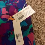 Soft Surroundings  Capri Leggings XS Xtra Small 2-4 Abstract Floral Print NWT NEW Photo 1