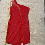 Red shimmer dress size L Size L Photo 4
