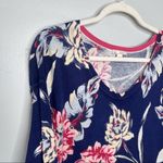 Gap Women’s Lightweight Floral Sweater Bundle Gray & Navy Long Sleeve Size Small Photo 6