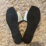 Sole Mates  Ruffle Sandal Slides Size 6 Blue Photo 3