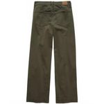 American Eagle AE Dreamy Drape Stretch Low-Rise Baggy Wide-Leg Pant Olive 16R Photo 2