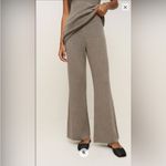 Reformation  Novah Regenerative Merino Sweater Set oatmeal color size small Photo 3