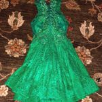 Bright Emerald Green Dress Size 4 Photo 2