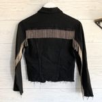 L'Agence L’agence Janelle Cropped Black Jacket Photo 6