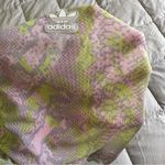 Adidas Originals Snake Mesh Top Long Sleeve Green Pink Women’s Size Medium Photo 6