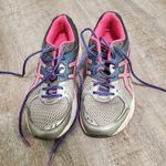 ASICS Gel Contend 2 T474Q Pink and Blue Running Sneakers Size 8 Photo 3