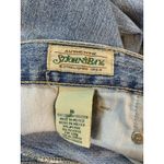 st. john's bay Vtg Denim Midi Skirt Sz 16 Y2K 90s Comfort Elastic Back Slit  Photo 2