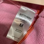 Kittenish Pink Coastal Cutie Knit Stripe Shorts Sz M NWT Photo 5