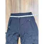 Obermeyer Women's Snow Ski Pants Black Size 8 Waterproof Nylon Outdoor Photo 7