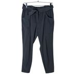 Athleta  Women’s Sz 6 Skyline Paper Bag Pants in Olive Gray / 292915 Ankle Photo 1