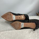 Schutz  Ravel Pointed Toe Bootie Glitter-Navy & Black size 6B Photo 7