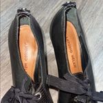 Antonio Melani Clare Black Peep-Toe Heels with Ribbon Detail Photo 3