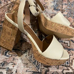 Nordstrom NEW  Ansel Cork Platform Ankle Strap Sandals size 10 Photo 2