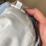 American Eagle  Denim Highest Rise Baggy Shorts Distressed Rips Raw‎ Hem Size 4 Photo 9