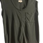 Lou & grey  Sleeveless Top in Dark Green Photo 0