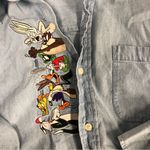 Looney Tunes Vintage Warner Bros Studios  Characters Button-up shirt Photo 4