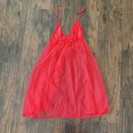 Sheer Babydoll Red Photo 3