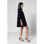 Maria Pinto Dress Womens Large Durga Mini Tunic Scuba Lagenlook Sculpted Sleeve Black Photo 7