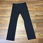 Athleta  Powervita Straight Leg Yoga Pant Black Womens 1X Soft Stretch Gym Photo 0