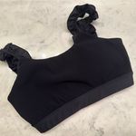 Oh La La Dancewear Ruffles Sports Bra Crop Top Black Sz S Dance Ballet Yoga Gym Photo 0